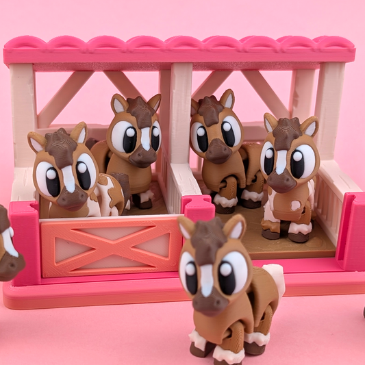 Horse Stable Flexi Set
