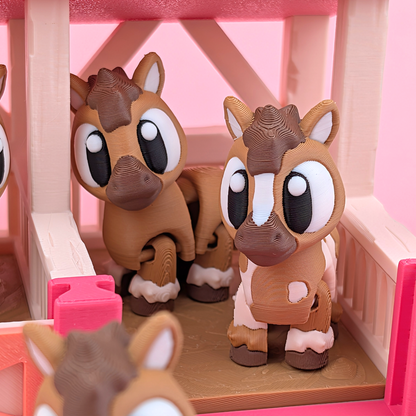 Horse Stable Flexi Set
